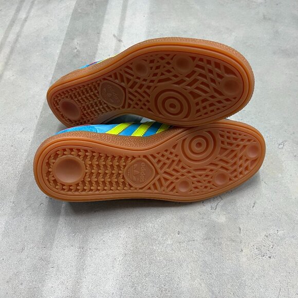 Adidas Handball Spezial Wmn's Sky Rush Solar Yellow Lucid Pink JH5658 - New - Picture 6 of 6